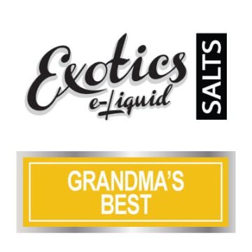 Exotics e-Liquid SALTS Grandma’s Best