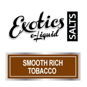 Exotics e-Liquid SALTS Smooth Rich Tobacco